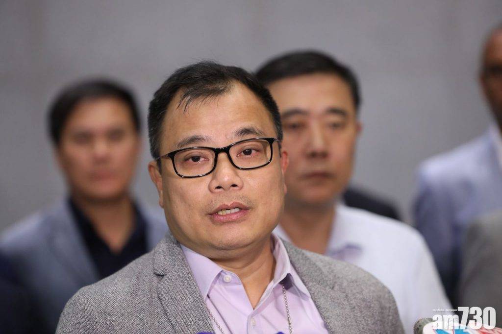 香港警察員佐級協會主席林志偉。