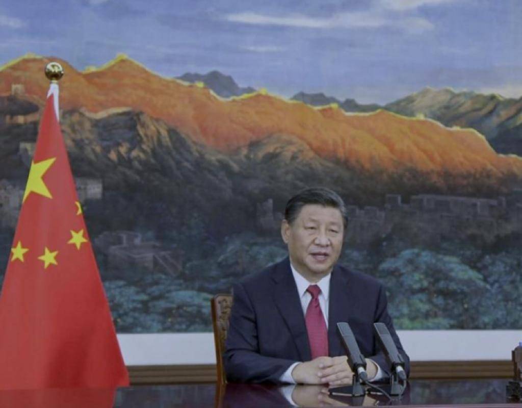 習主席講話。