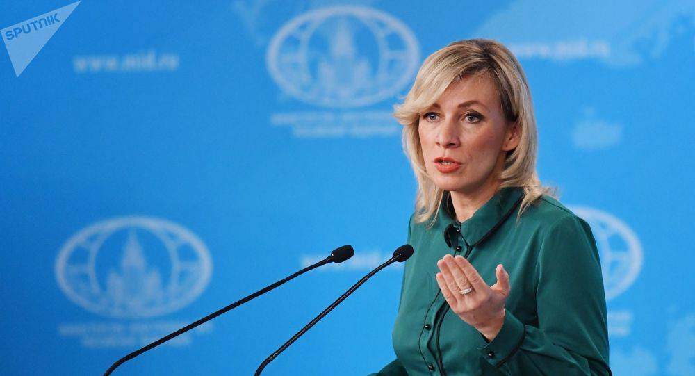 俄羅斯外交部發言人扎哈羅娃。