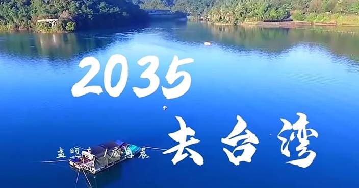 《2035去台灣》視頻截圖。