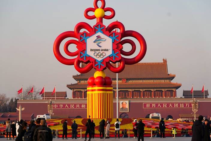 北京冬奧會不到十天就要開幕。新華社圖片