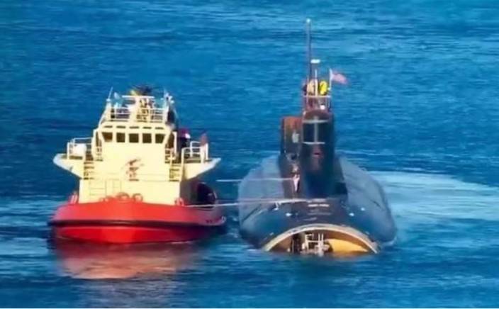 美國核動力潛艇「康涅狄格」號去年在南海出事。