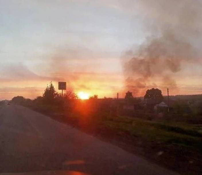 俄羅斯西南部別爾哥羅德州邊境村莊落索洛西村傳遭烏克蘭軍隊火砲跨境攻擊。