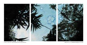 YJCho, 20161abc, mixed media_linen, 24x16inches each, 2016