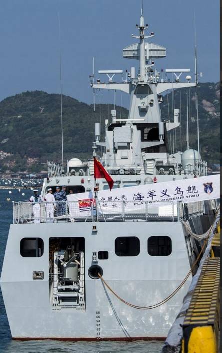 中國056A型反潛護衛艦。