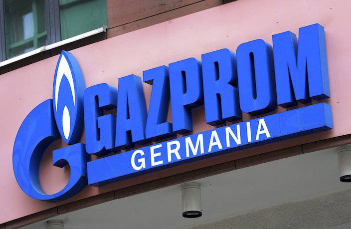 Gazprom將通過北溪1號管道輸往德國的天然氣流量削減了60%。AP圖片