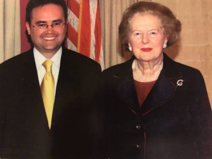 英國外交政策分析師、戴卓爾夫人前助手加德納。