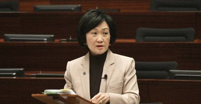 行政會議召集人、新民黨主席葉劉淑儀。