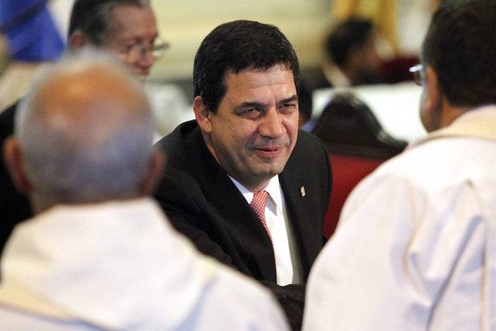 巴拉圭前副總統韋拉斯格斯。AP圖片