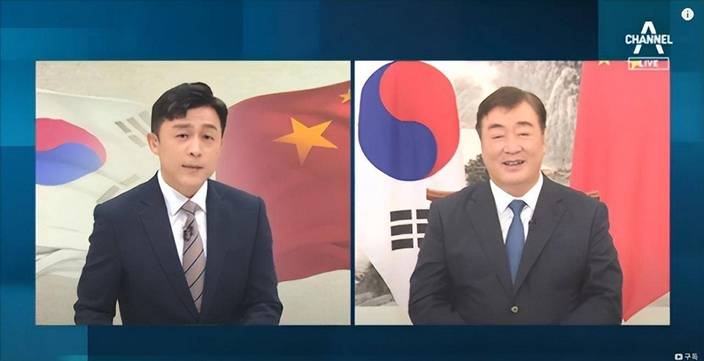 8月17日，韓國Channel A電視台在其電視頻道和網路頻道同步播出邢海明大使專訪。