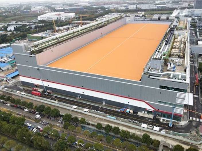 SK hynix's factory in Wuxi.Source: Jiangsu Natural Resources Department