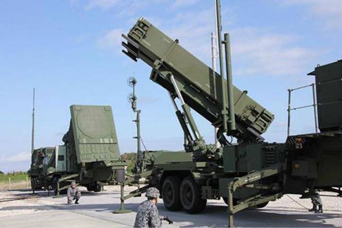 Patriot PAC-3 missile.