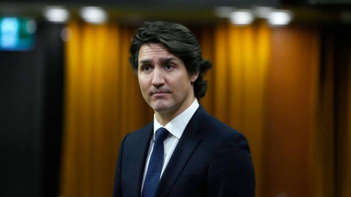加拿大總理杜魯多。AP圖片。