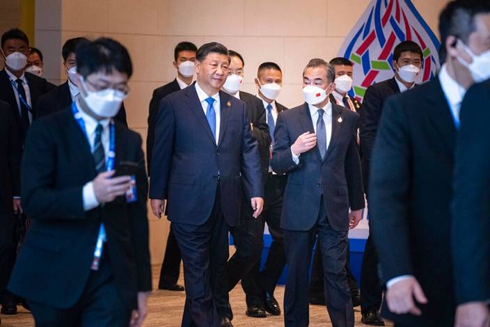 中國開啟大國外交時代。AP圖片