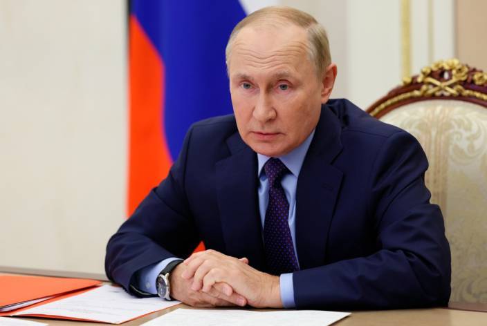 Russian President Vladimir Putin.  AP photos.