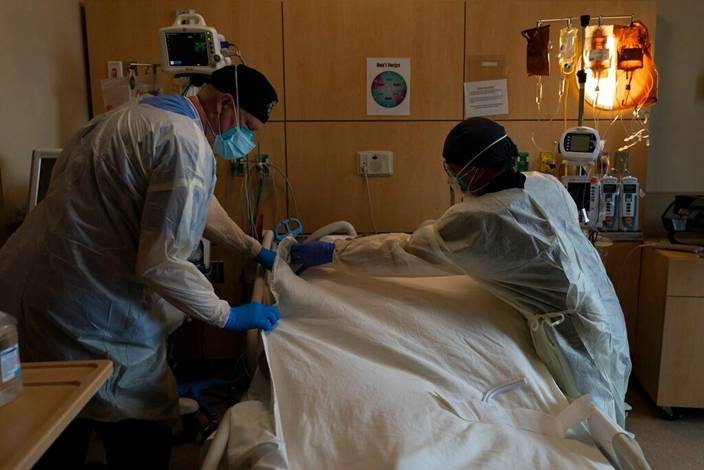 CDC指，截至目前，有4500人因流感死亡。AP圖片