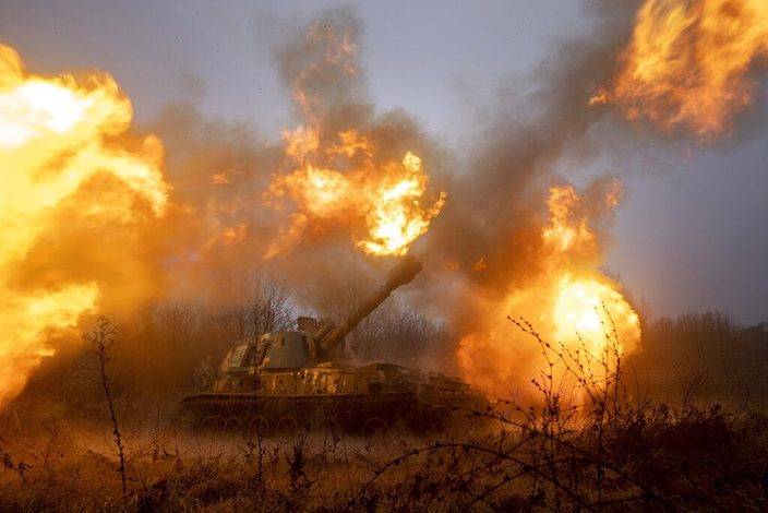 俄烏衝突爆發即將「一週年」。AP圖片