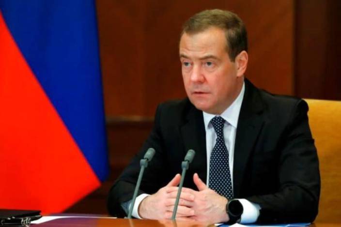 Dmitry Medvedev, deputy chairman of the Russian Federation Security Council.  AP pictures.