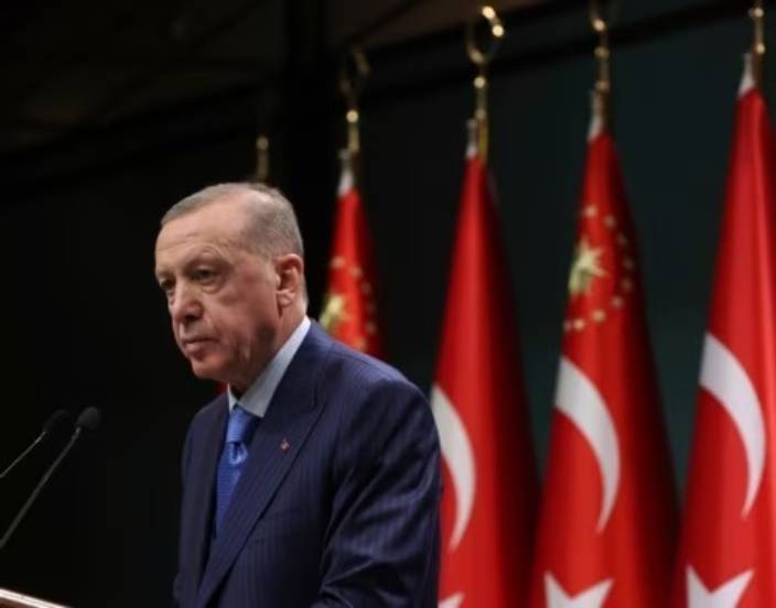 土耳其總統埃爾多安。AP圖片。