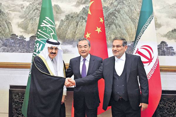 中國促成沙伊和解。