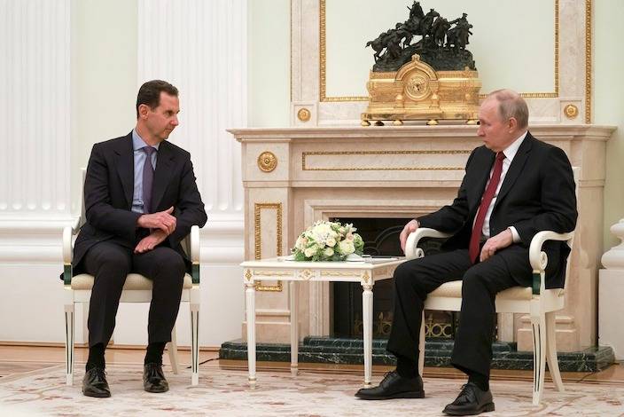 消息指，在俄羅斯斡旋下，沙特和敘利亞即將恢復外交關係。AP圖片