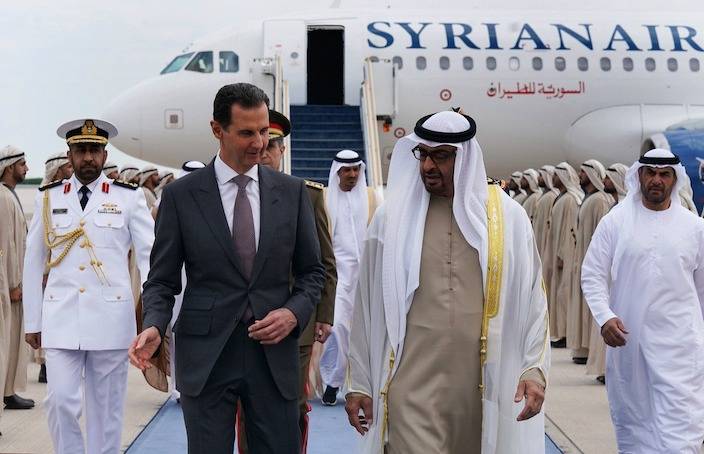 許多中東國家與敘利亞的關係開始鬆動。AP圖片