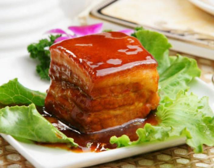 Hangzhou famous dish Dongpo pork.