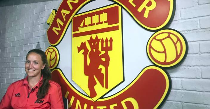 A squad built in weeks: Man United women's team is revived