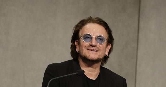 U2's Bono says pope's 'aghast' about church sex abuse