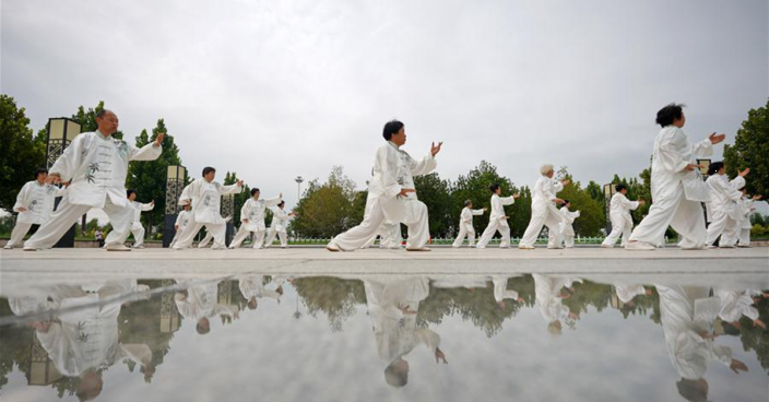 Female martial arts master Liu promotes Tai Chi in accessible ways