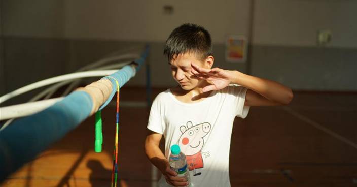 Rope skipping team consisting of children with visual impairment wins multiple awards in national competitions