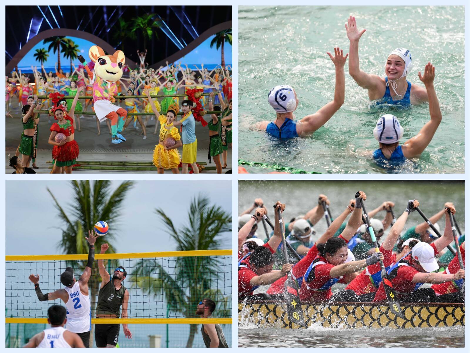 The 6th Asian Beach Games was held in Sanya, Hainan, China from April 22 to 30, 2026. 