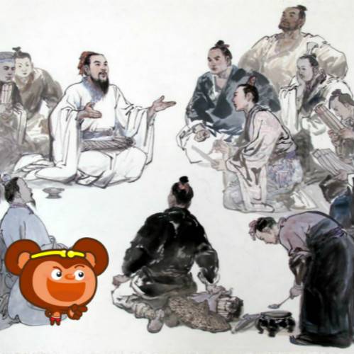 重視品行孔子勸學生不應道聽塗說