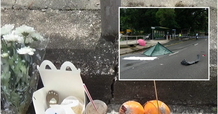 4歲女童清水灣道遭撞斃 市民心痛帶開心樂園餐拜祭