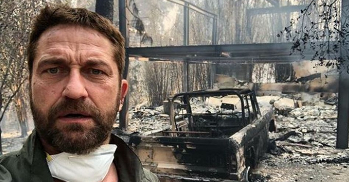 《戰狼300》謝拉畢拿豪宅受加州山火波及 燒成廢墟