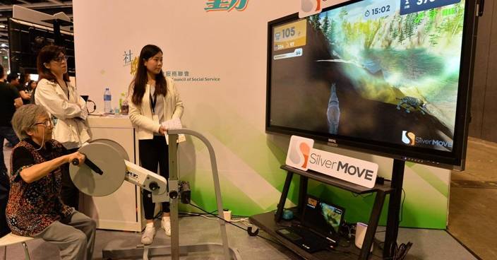 樂齡科技博覽受長者歡迎 虛擬遊戲助娛樂中訓練