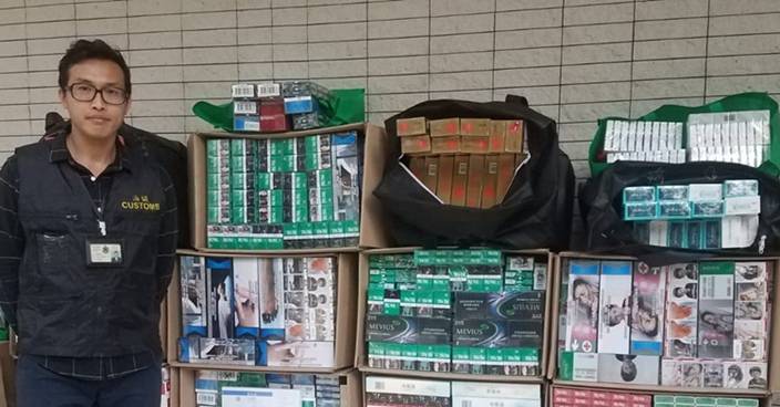 海關破西環私煙儲存分銷中心 1女子被捕
