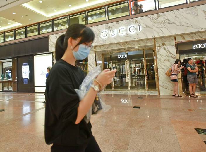 海港城gucci再多1人確診麻疹29歲男店員曾到大埔大元邨