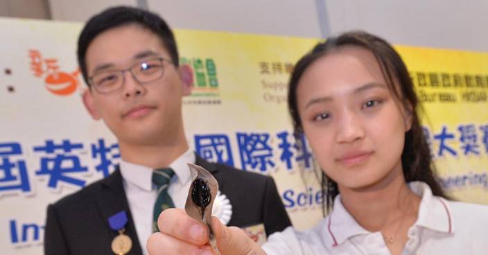 港學生淺水灣翻樹葉 發現新入侵昆蟲獲國際獎項