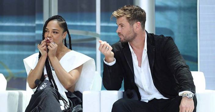 《MIB》「雷神」與「女武神」再合作 發布會瘋狂派心