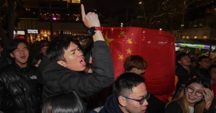 澳洲多處分別有聲援香港反修例集會及支持北京的遊行