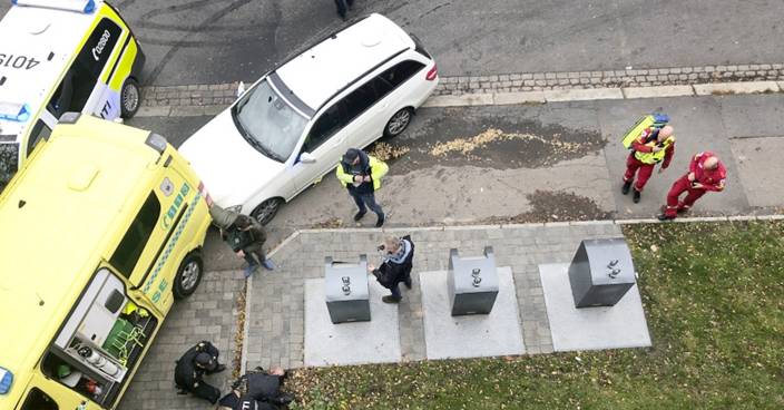 挪威奧斯陸男子持械劫救護車撞途人 3人傷