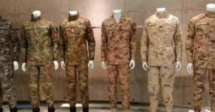 帥 解放軍新式迷彩服來了不再刻意凸顯所屬軍種