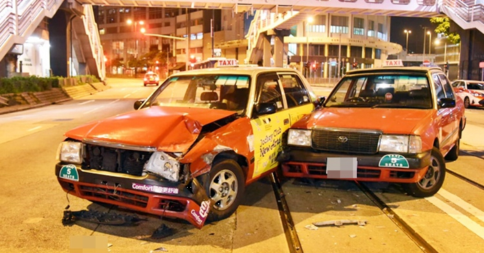 鰂魚涌香港殯儀館外兩的相撞釀3傷