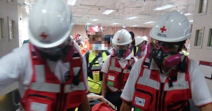 香港紅十字會下午再派入理大人道救援