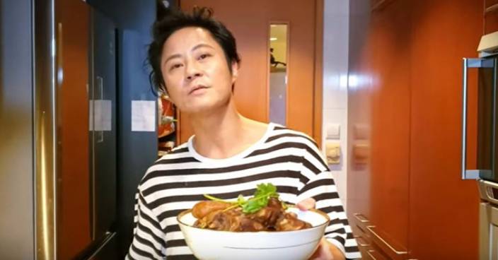 蔡一傑化身型男廚師 開YouTube頻道教煮餸