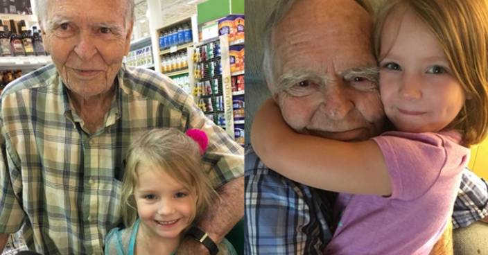 82歲老伯偶遇4歲女孩成摰友 心靈得慰藉走出喪妻陰霾
