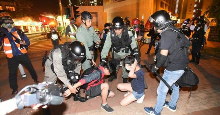 18人涉屯門大興基地外示威堵路  各被告准保釋至8月再訊
