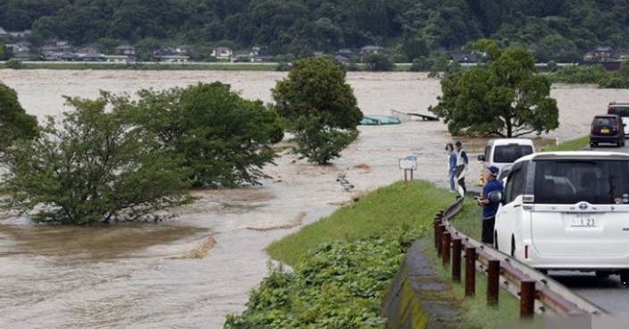 日本九州豪雨成災 熊本縣水淹老人院14人喪生