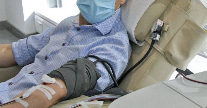 一名確診者曾到西九龍捐血站捐血